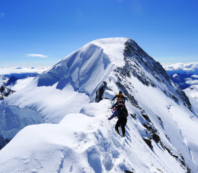 Alpinklättring i Alperna